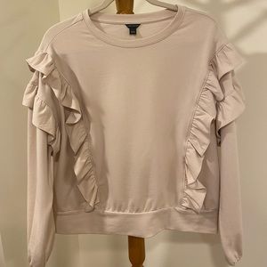 Ann Taylor Oversized Crew Neck